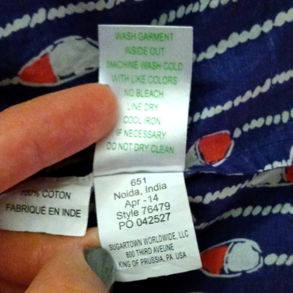 🏊Lilly Pulitzer🏊 - Cruiser Shirt - Picture 9 of 10